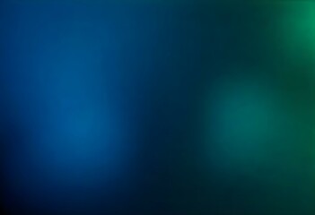 Obraz premium blue to dark green gradient with soft light diffusion create with ai
