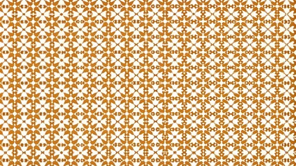 Gold modern minimal floral geometric seamless pattern. Simple vector gold and pink abstract background with small flowers, tiny crosses, grid, and lattice. Subtle minimalist repeat texture.