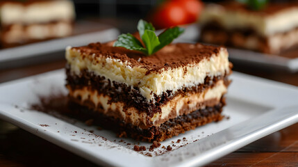Tiramisu Dessert Outdoor