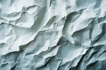 Fototapeta premium Crumpled and creased paper texture background