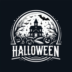 Will do happy halloween logo design