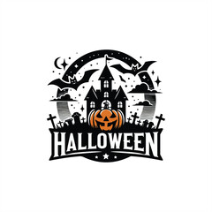 Will do happy halloween logo design