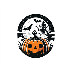 Will do happy halloween logo design