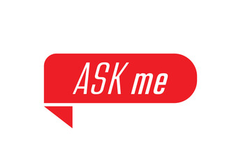 ask me sign	