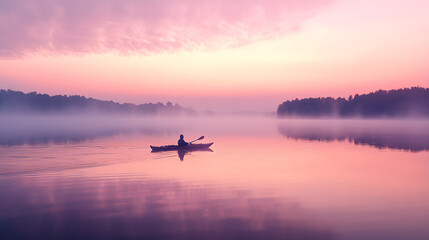 Kayaking at Dawn