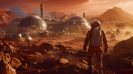Mars Space Colony