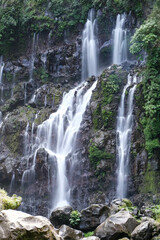 Amazing Waterfall on the Island of La Reunion, France