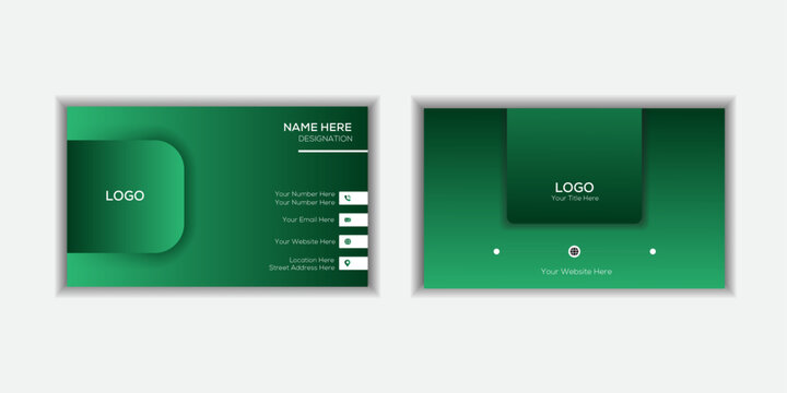 Creative Modern Clean Business Card Design