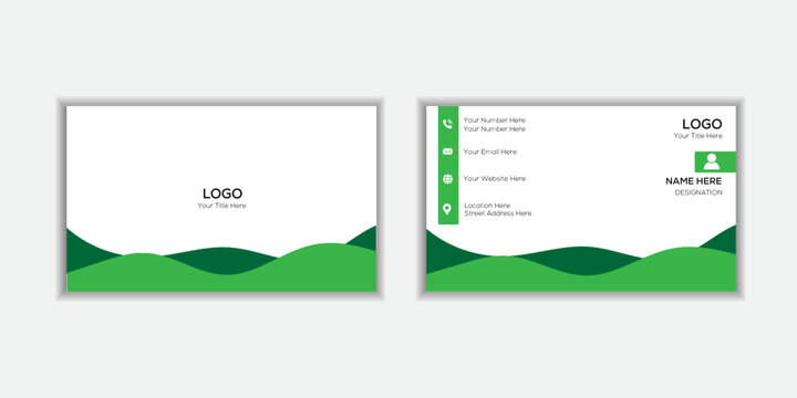 Creative Modern Clean Business Card Design