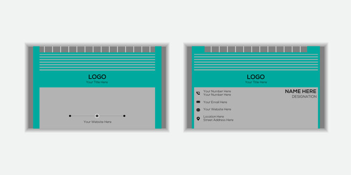 Creative Modern Clean Business Card Design