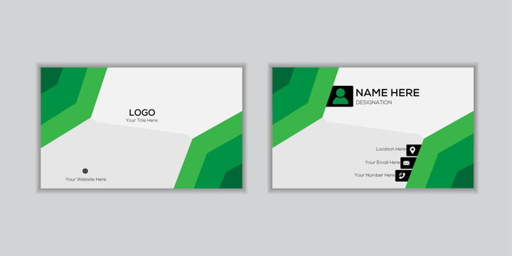 Creative Modern Clean Business Card Design