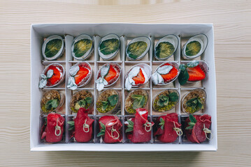 Handcrafted Artisanal Soaps Mimicking Food in Gift Box