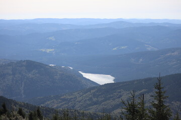 view from the mountain
