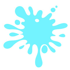 Vector abstract complex shape, fluid blotch spot image as template for background. Dynamical colored rounded backdrop.