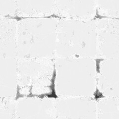 Roughness specular game asset surface 3d texture seamless pattern material, natural brick limestone rock square marble pebbles granite tile environment floor wall old sidewalk cracked break broken.