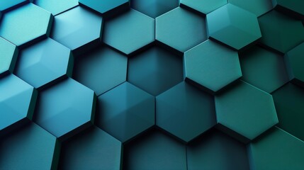 Naklejka premium abstract geometric background, featuring overlapping hexagons 