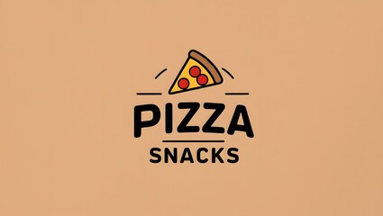 Delicious pizza logo.