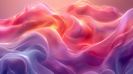 abstract flow art with digital feel
