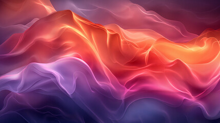 Fototapeta premium abstract flow art with digital feel