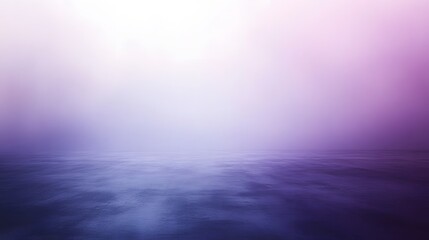 Obraz premium Purple Foggy Landscape.