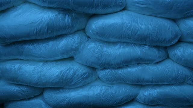 Seized Fentanyl Bags In Security Room