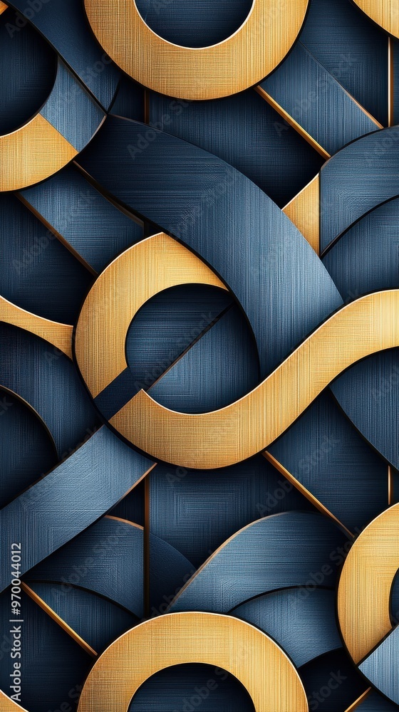 Aufkleber modern geometric phone background with repeating pattern design for tech-themed applications.