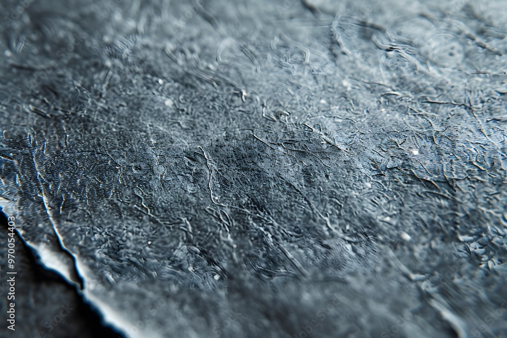 Poster close-up of textured slate surface with intricate patterns