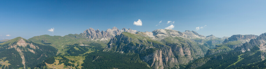 panroama sulle dolomiti