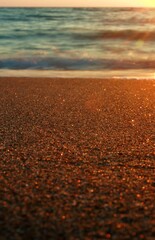 sabbia al tramonto