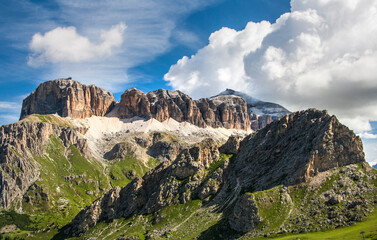 panorama sulle dolomiti