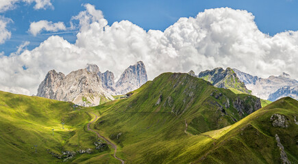 panorama sulle dolomiti