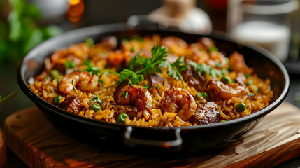 Traditional Spanish Paella Enchanted Forest Cam