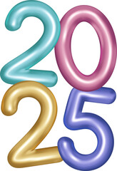 new year 2025 number