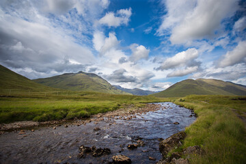 Fluss in Schottland