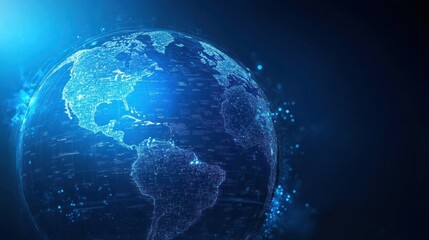 Digital Globe: A Futuristic Representation of the World