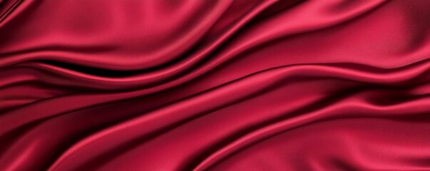 Obraz premium Abstract representation of tannins in wine, with deep red textures flowing like liquid silk, Wine Red Tannins, Abstract Art in Wine