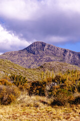 paisagem natural na cidade de Alto Caparaó, Estado de Minas Gerais, Brasil
