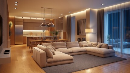 Fototapeta premium modern interior design of hotels