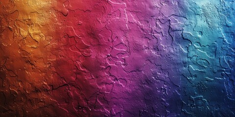 Obraz premium Vibrant Spectrum. Colorful abstract art concept