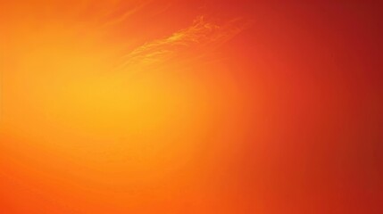 Vibrant Orange Gradient Wall Texture. Modern Interior Design Concept