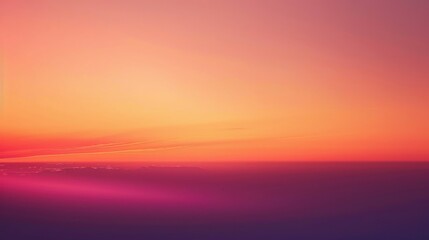 Fototapeta premium Orange and Purple Sunset Sky