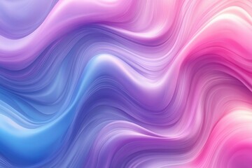 Naklejka premium Abstract Purple and Blue Gradient Waves