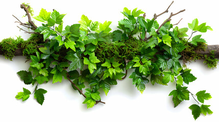 Obraz premium Twisted Wild Liana Messy Jungle Vines Plant 