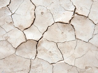 Obraz premium Cracked dry earth texture background