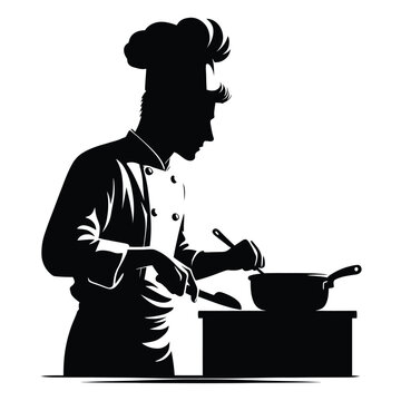 recommend clip art: Chef Silhouette