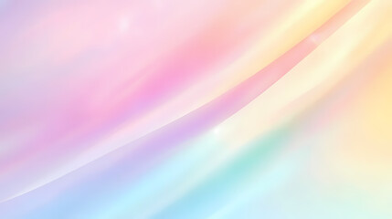 Obraz premium Pastel rainbow gradient: a delightful gradient background showcasing a soft and dreamy rainbow of pastel colors. Pastel. Illustration