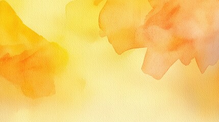 Pale yellow and orange blending into a warm watercolor texture