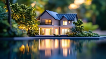 Obraz premium Real estate investment Buy own and sell properties for profit Cash flow appreciation tax advantages Research strategy Real estate investment yields financial rewards real estate market : Generative AI