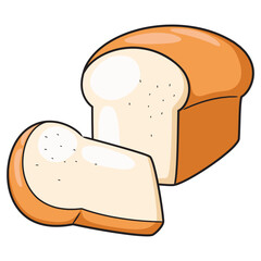 White bread cartoon
