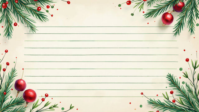 christmas greeting card